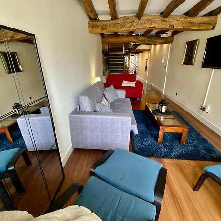 Unique 4-floor With Sea, Mountain & Castle Views * Hondarribia